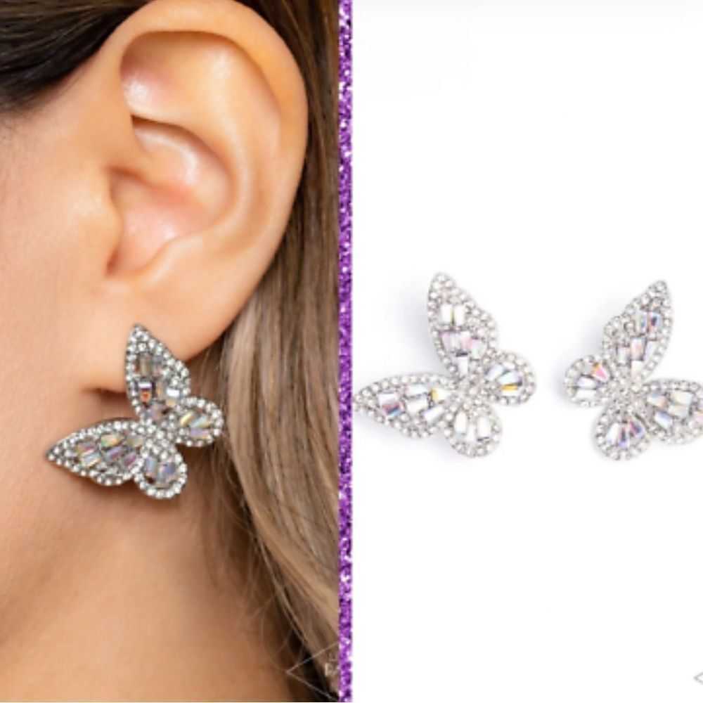 BUTTERFLY EARRINGS NEW